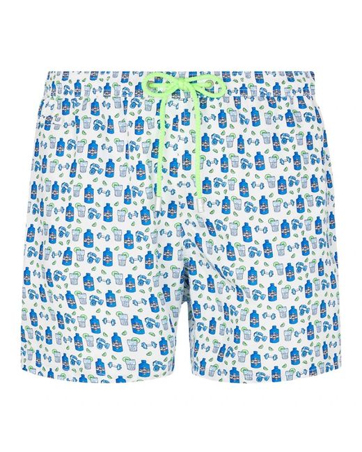 Mc2 Saint Barth Blue Beachwear for men