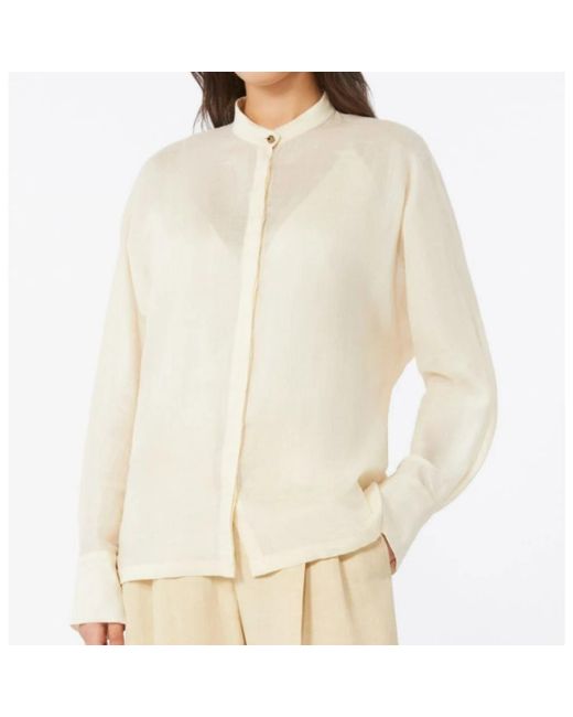 Max Mara Natural Shirts