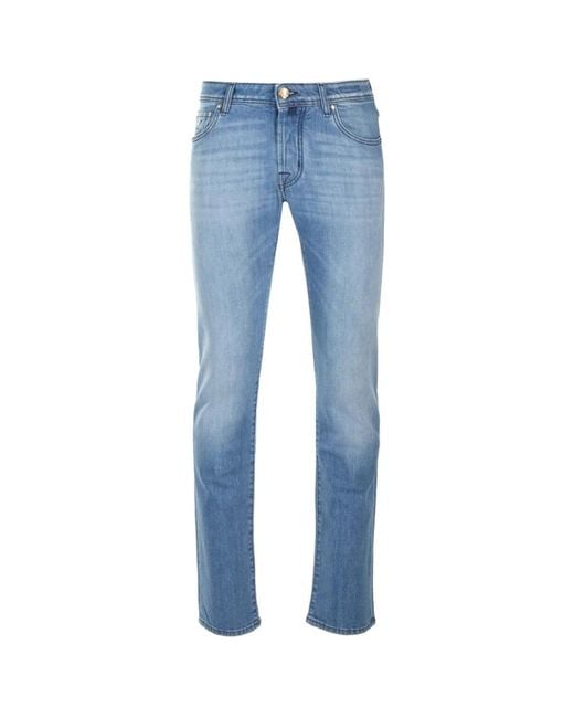 Jacob Cohen Blue Slim Fit Jeans for men