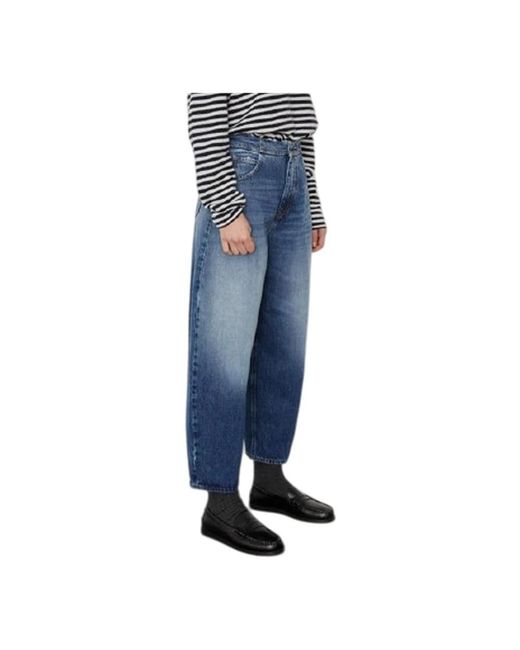 People Blue Loose-Fit Jeans