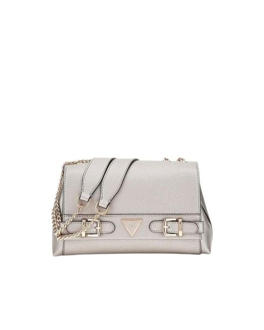 Guess Gray Shoulder Bags