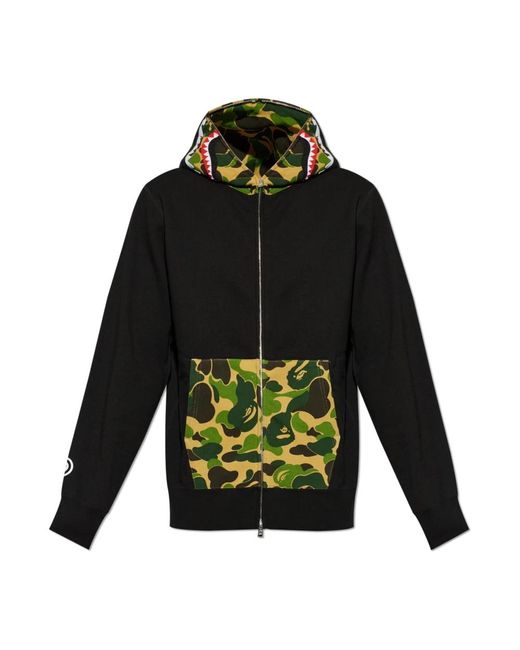 A Bathing Ape Green Zip-Throughs for men