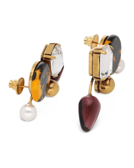 Dries Van Noten Multicolor Earrings