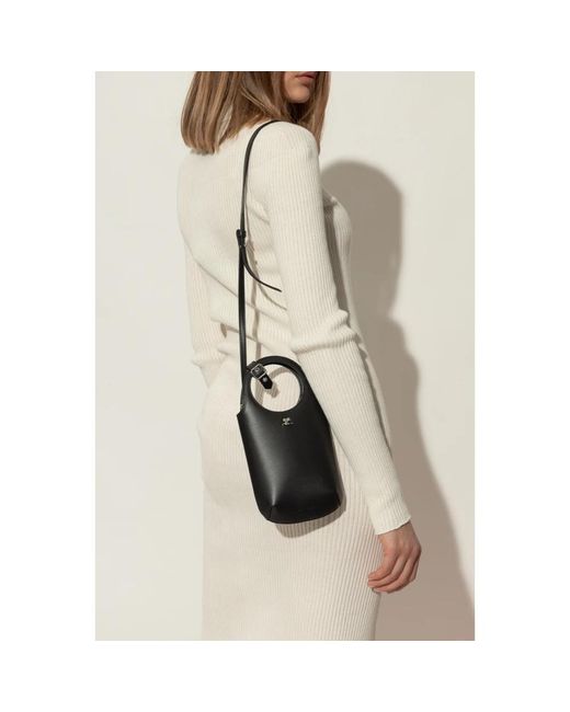 Courreges Black Handbags