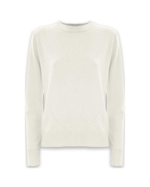 Round-Neck Knitwear Kocca de color White
