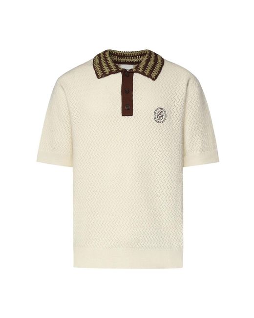 Drole de Monsieur Natural Round-Neck Knitwear for men