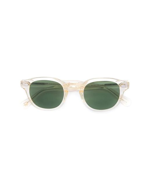 Moscot Green Sunglasses