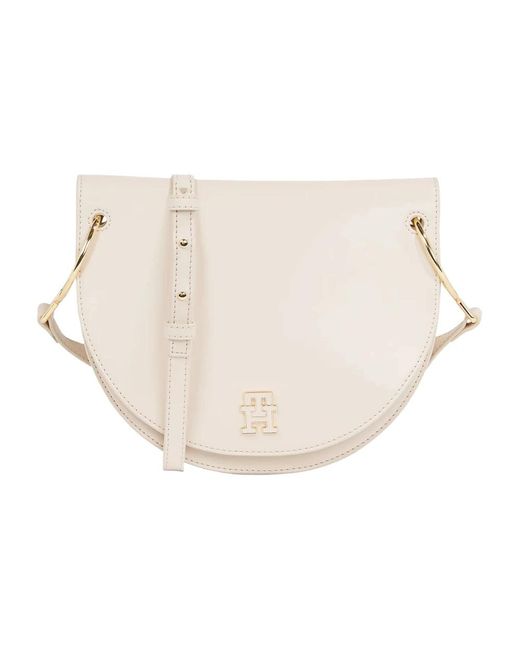 Tommy Hilfiger White Cross Body Bags