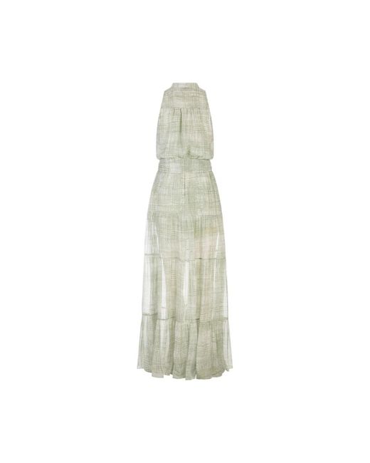 Kiton Green Maxi Dresses