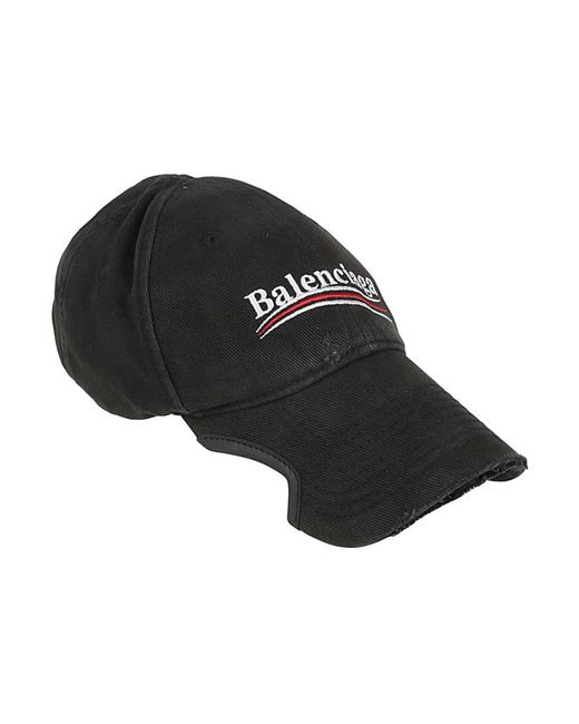 Balenciaga Black Caps for men
