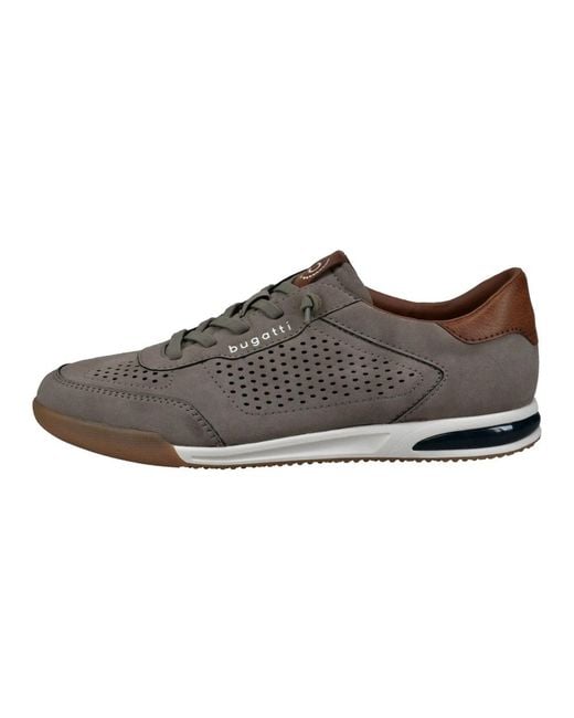 Bugatti Gray Sneakers for men