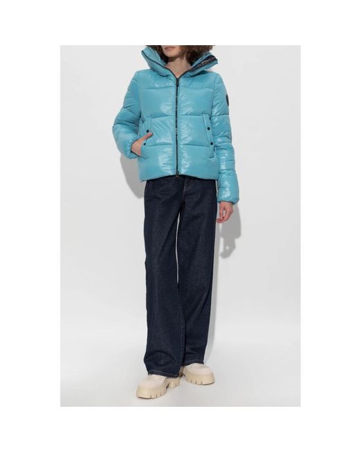 Save The Duck Blue Isolierte Jacke Isla