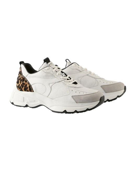 Högl White Weißer Sauberer Sneaker Glaube