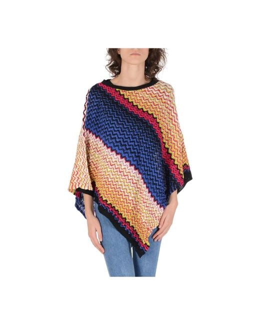 Missoni Blue Ponchos