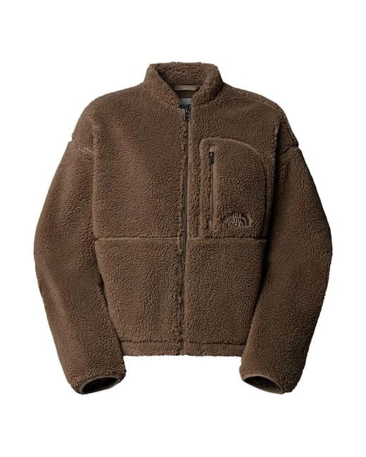 The North Face Brown Extreme Pile 2 Fz Jacket
