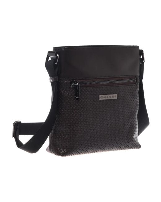 Baldinini Black Cross Body Messenger for men
