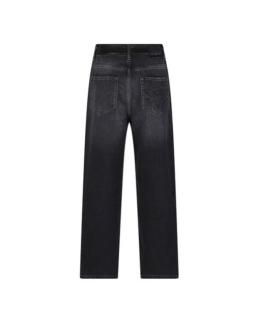Pinko Blue Straight Fit Jeans