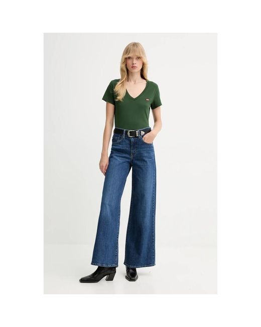 Levi's Wide Jeans in het Blue