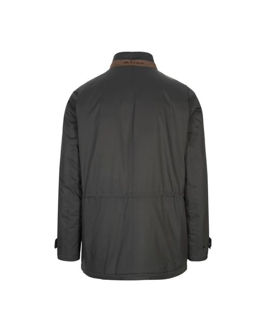 Light Jackets Kiton de hombre de color Gray