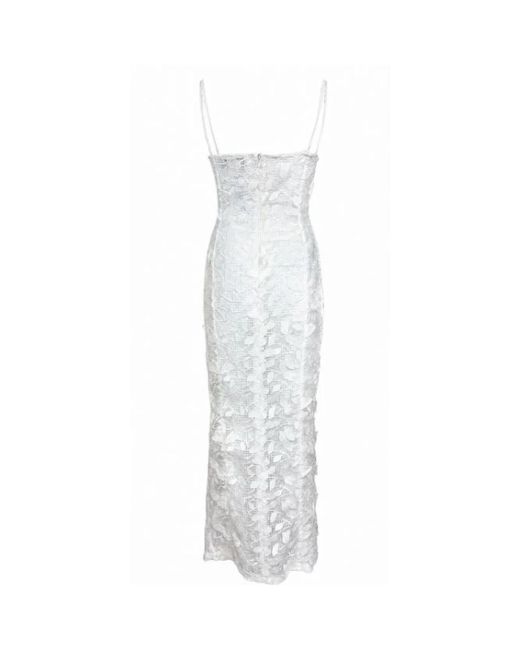 Blumarine White Maxi Dresses