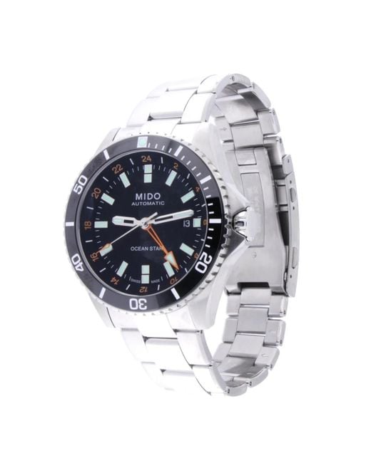MIDO Ocean Star Gmt in Black für Herren