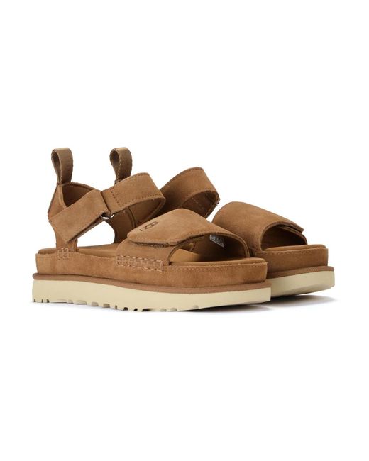 Ugg Brown Flat Sandals
