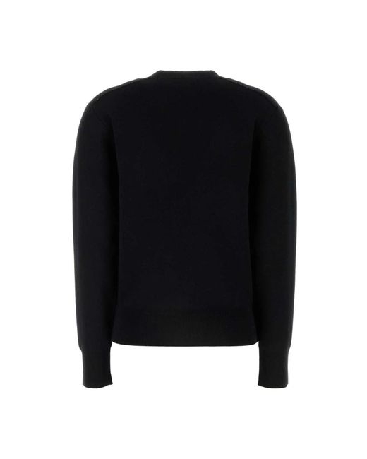 Burberry Black Round-Neck Knitwear