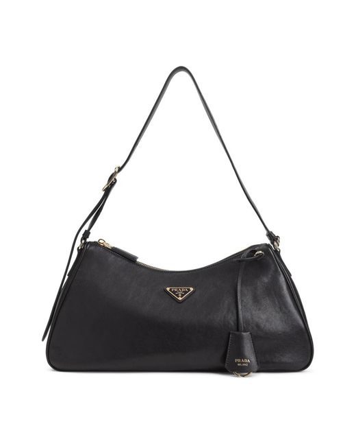 Prada Black Shoulder Bags