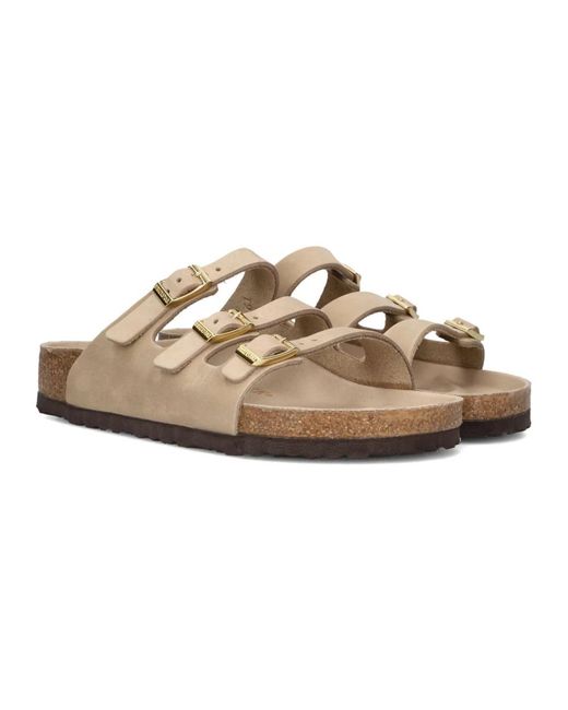 Birkenstock Metallic Sliders