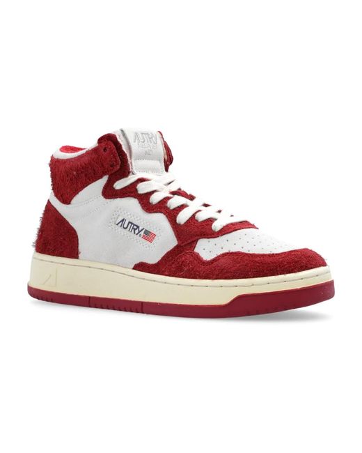 Autry Red 'Aumw' Sneakers
