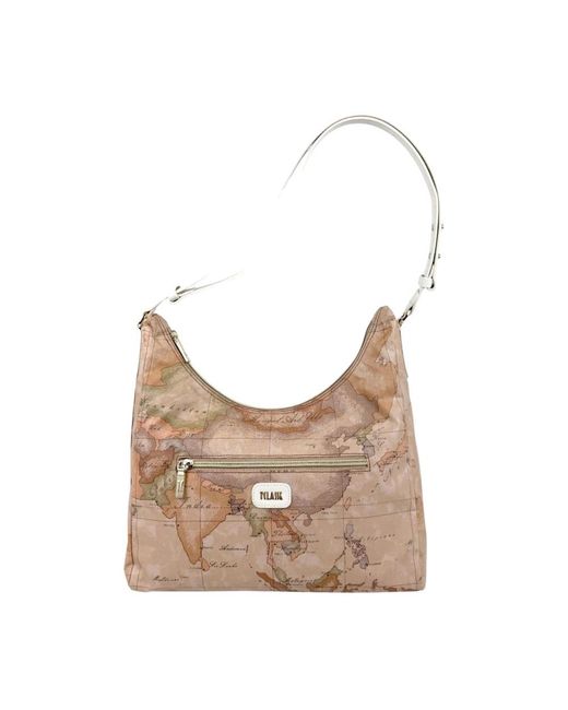 Alviero Martini 1A Classe Gray Shoulder Bags
