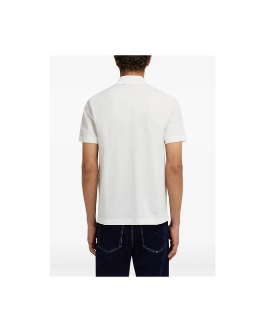 Ferragamo White Polo Shirts for men