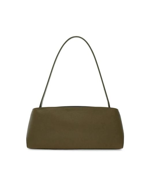 Ferragamo Green Shoulder Bags