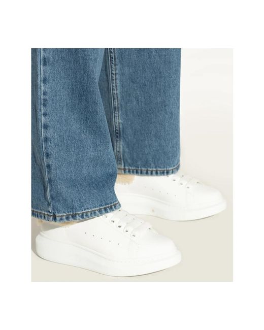 McQueen White Sneakers