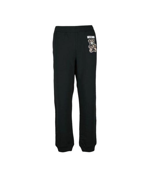 Moschino Black Sweatpants for men