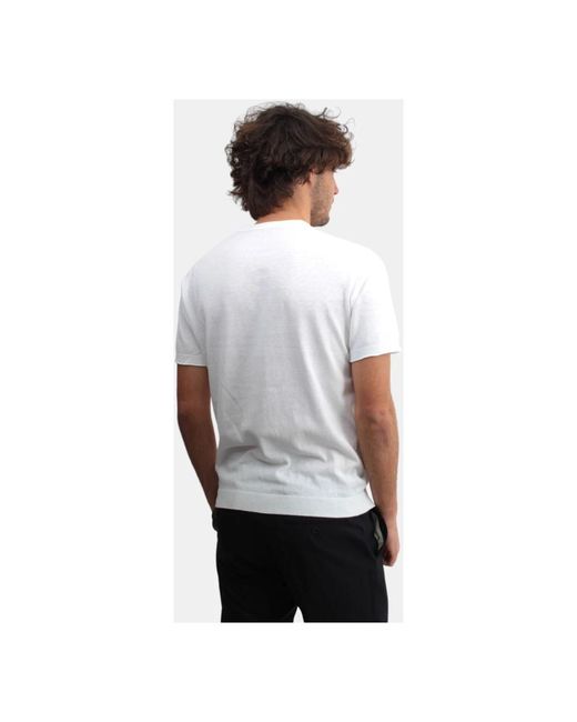 Kangra Weißes rundhals-t-shirt in White für Herren