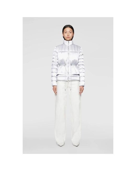 Down Jackets Add de color White