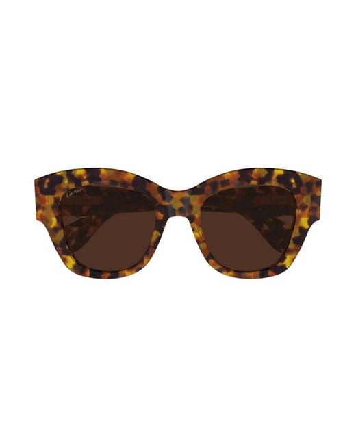 Cartier Brown Sunglasses