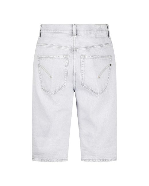 Dondup Blue Denim Shorts for men