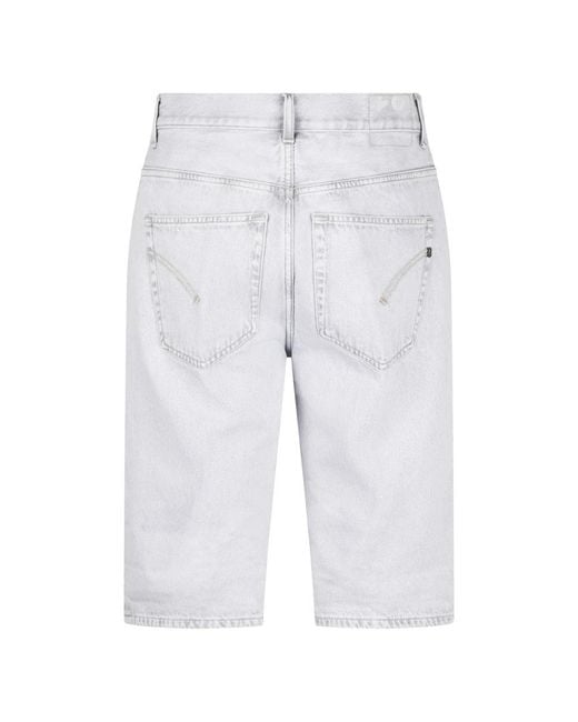 Dondup Blue Denim Shorts for men