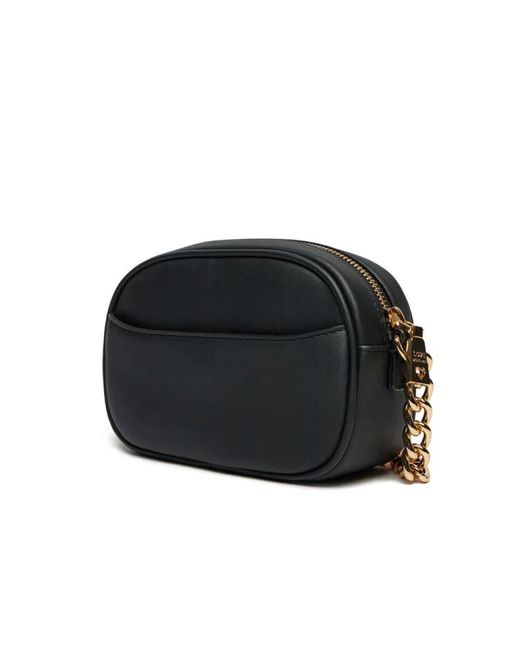 Love Moschino Black Stilvolle Across-Body Tasche Mit Sichtbarem Logo