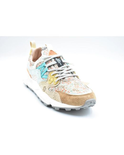 Flower Mountain Blue Sneakers