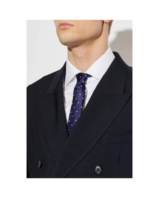 Ties di Tom Ford in Blue da Uomo