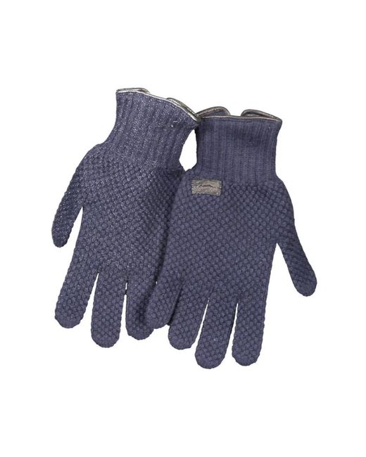 Harmont & Blaine Blue Gloves for men