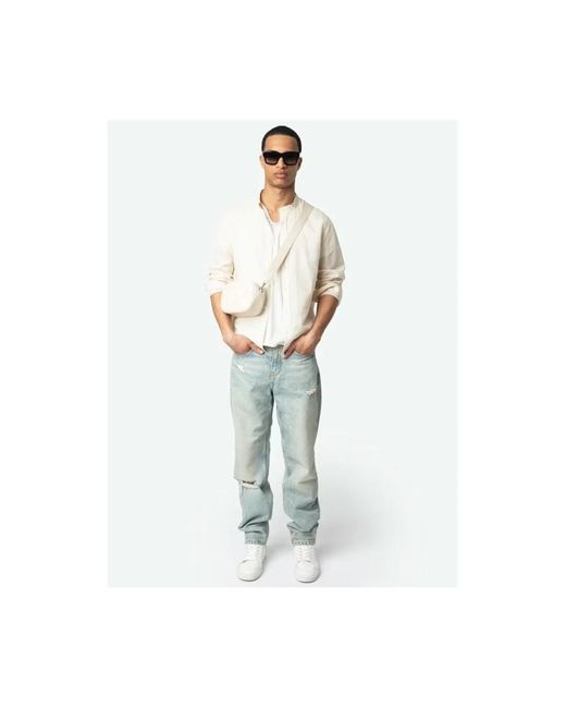 Zadig & Voltaire White Casual Shirts for men