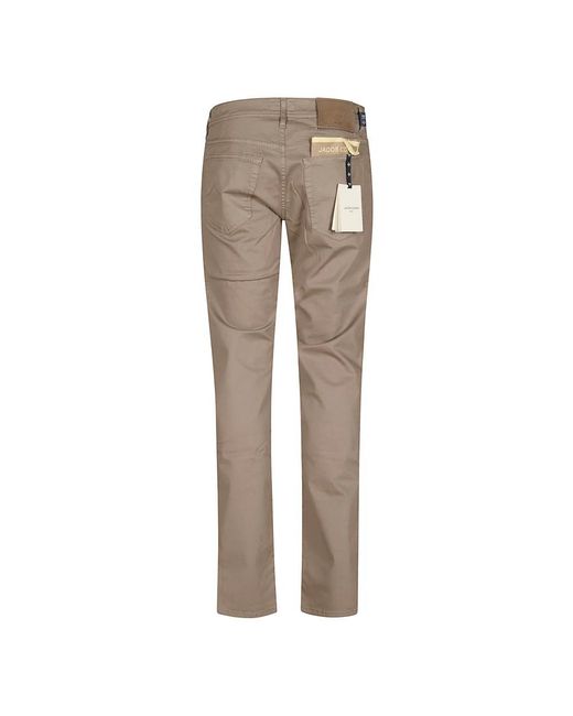 Jacob Cohen Gray Chinos for men
