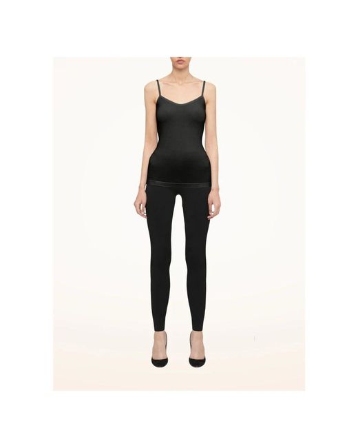 Sleeveless Tops Wolford de color Black