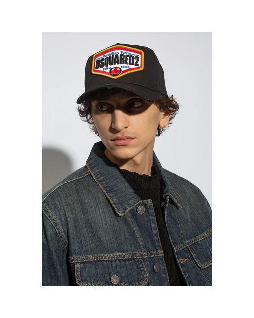 Caps DSquared² de hombre de color Black