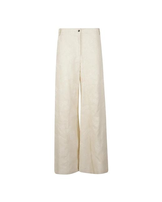 Pinko Natural Wide Trousers