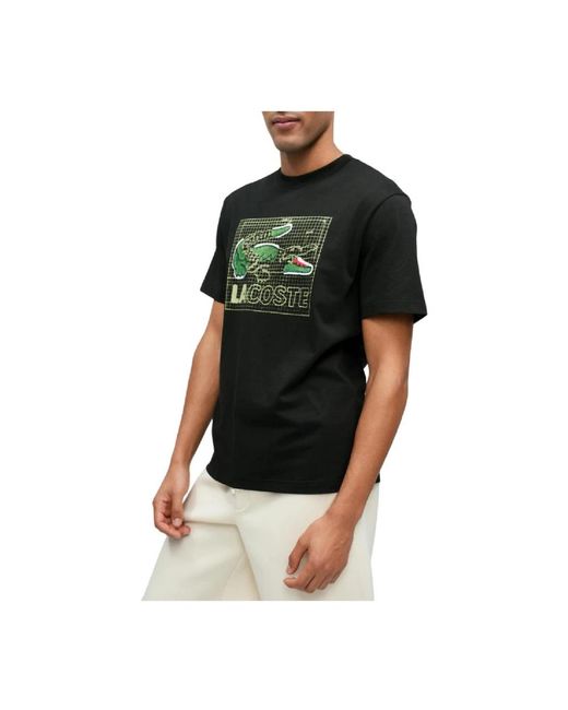 Lacoste Black T-Shirts for men